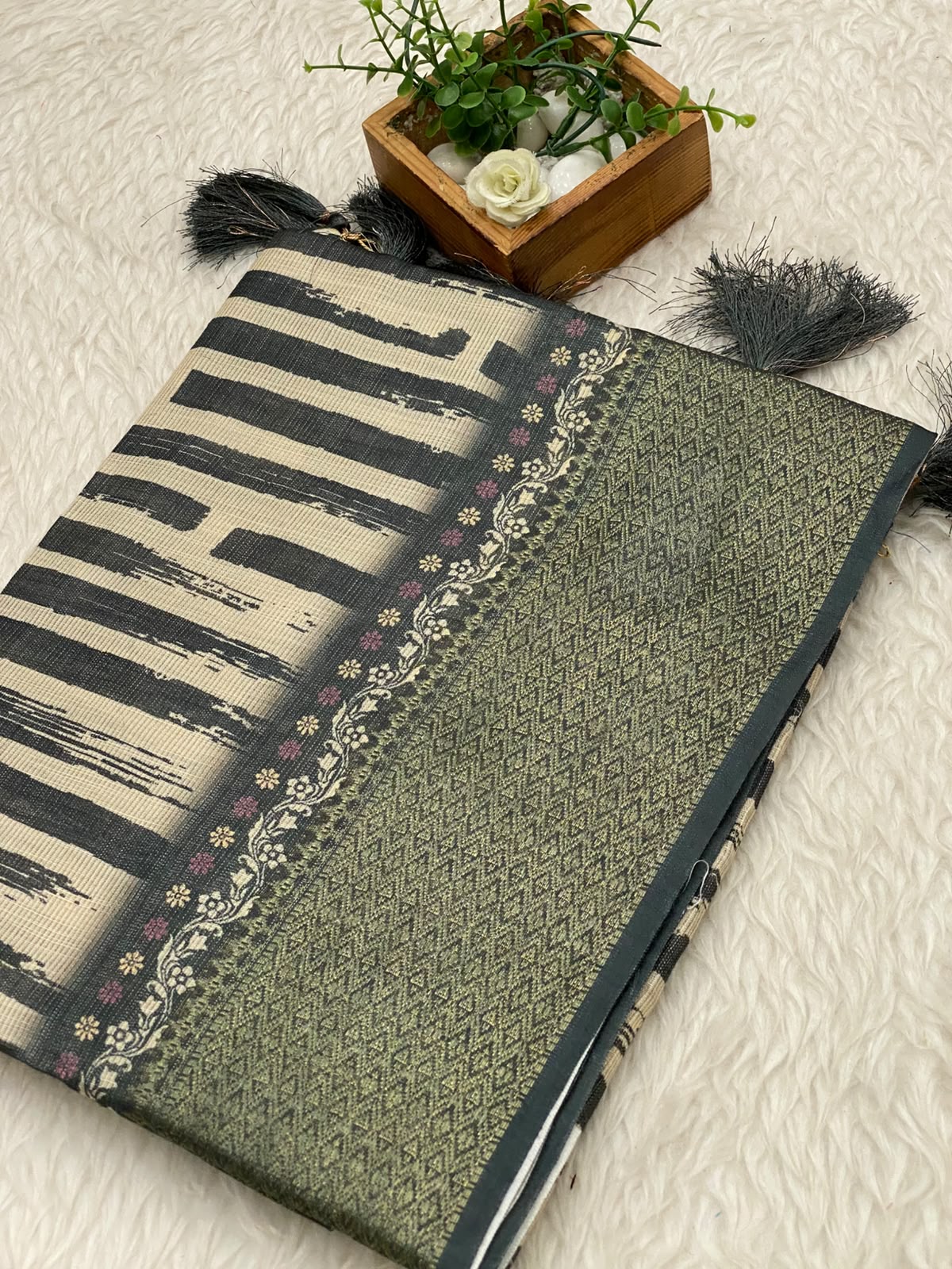 Kota Net Digital Print Saree
