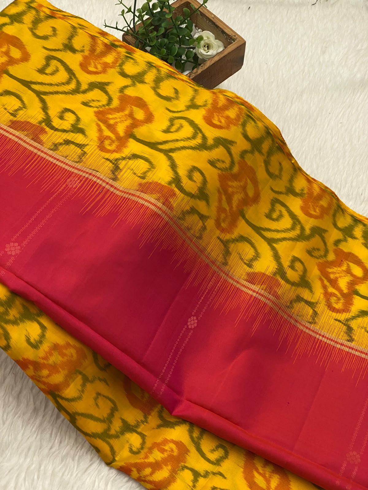 Pure Silk Pochampally Pattu Saree