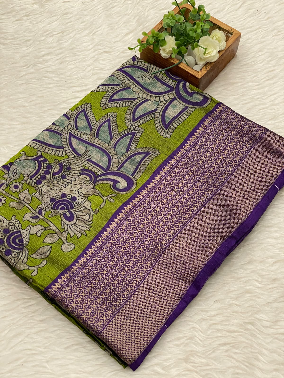 Crushed Dola sarees
