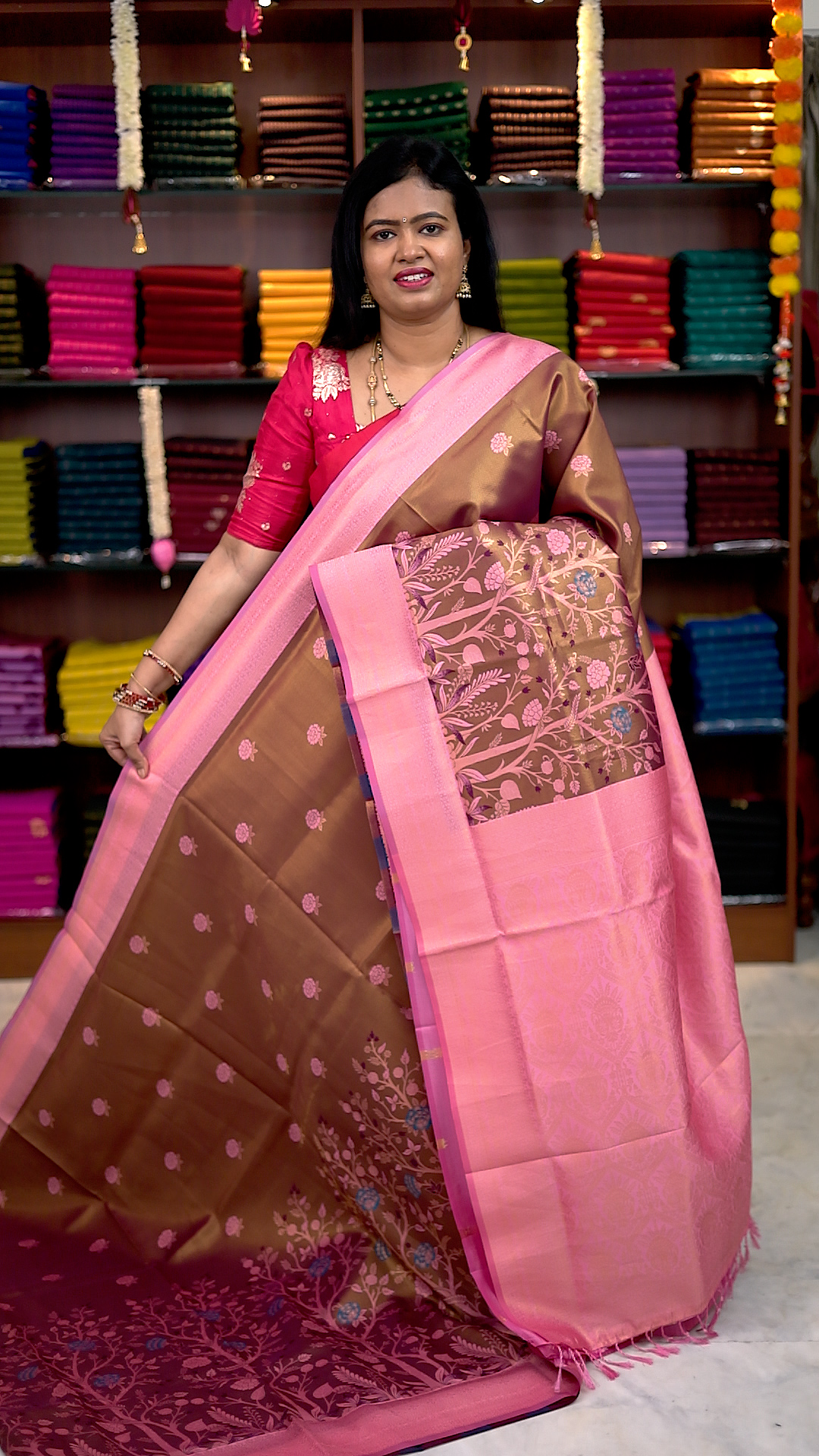 Kanchi Semi Silk Sarees - vol1