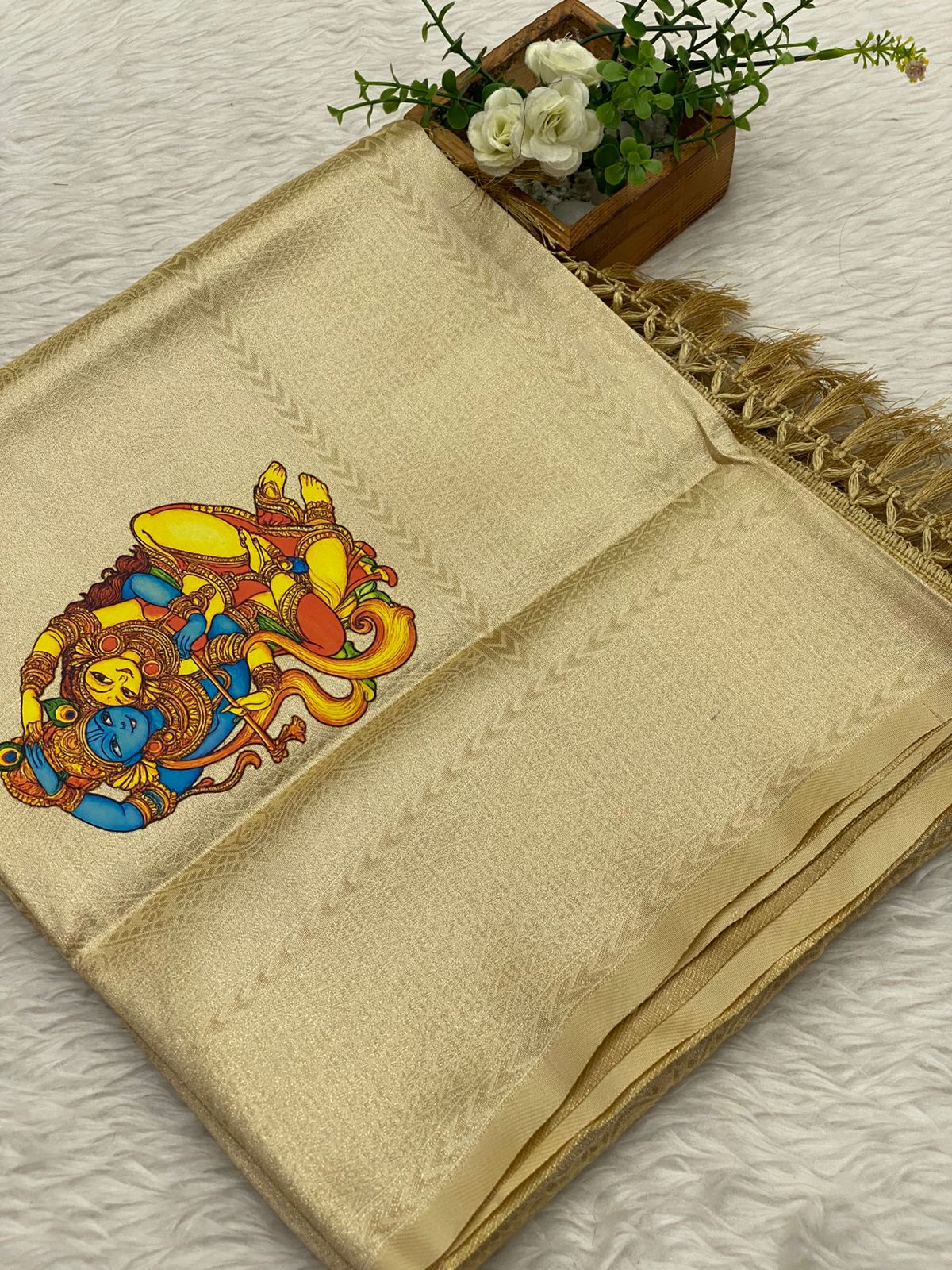 Venpattu Bridal Saree