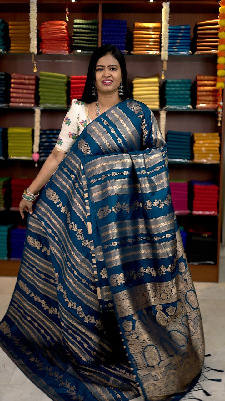 Viscose Crepe Silk Sarees