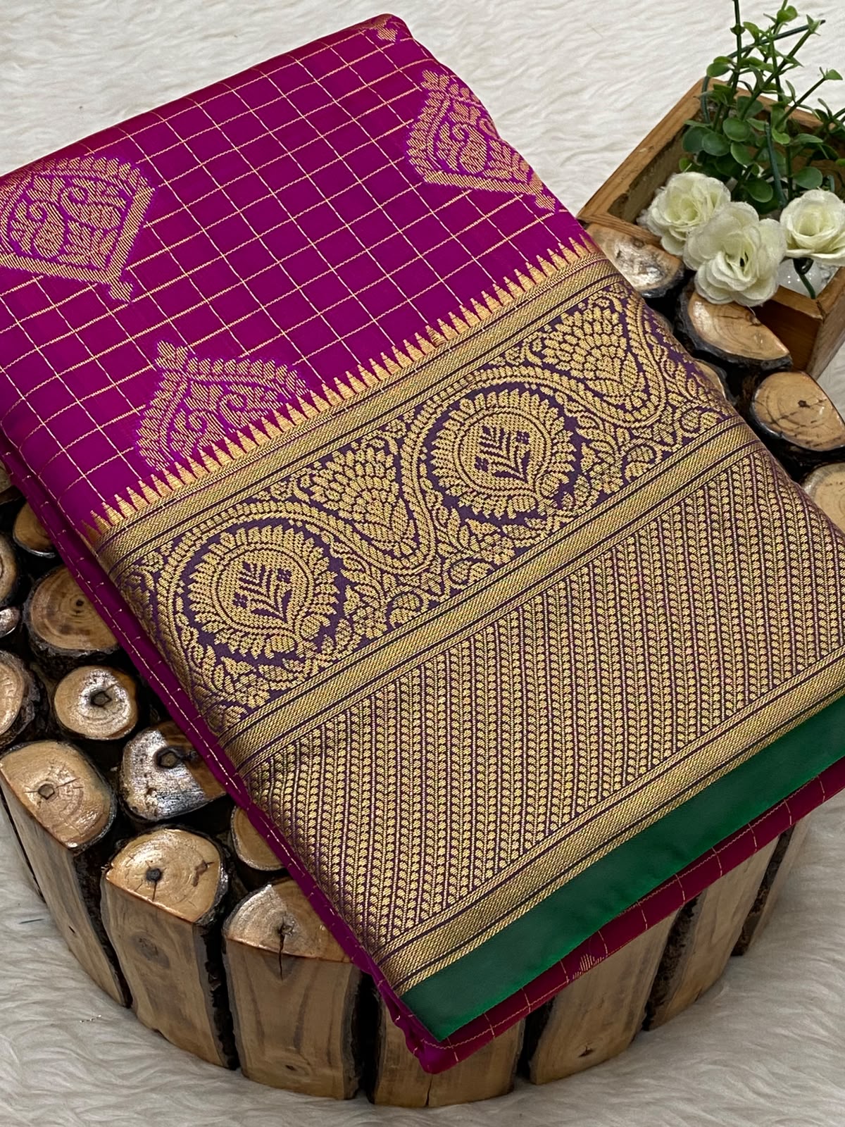 Semi Gadwal Pattu Sarees