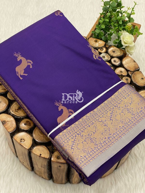 Semi Silk Udal Butta Sarees