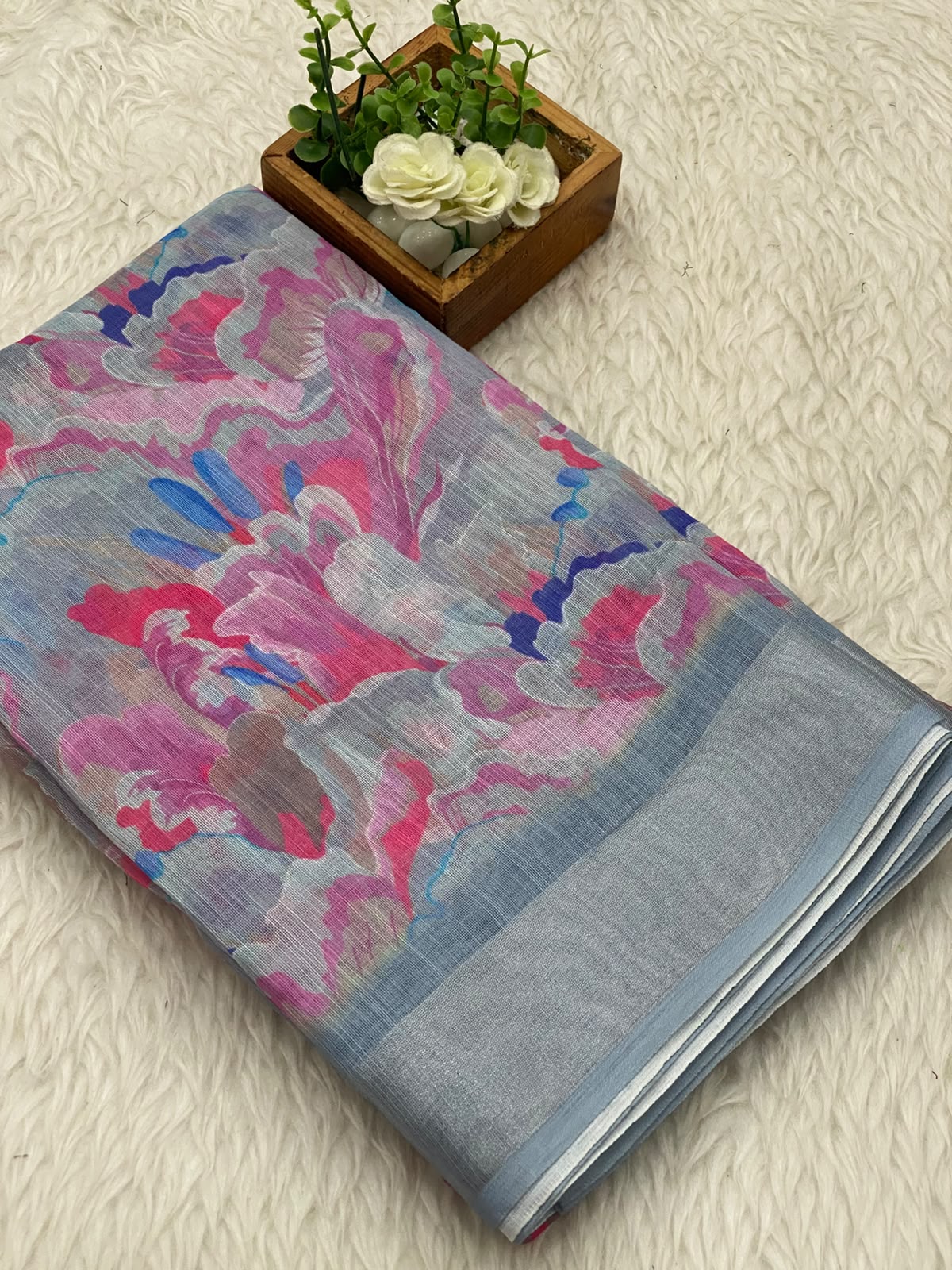 Linen Cotton Saree-Vol1