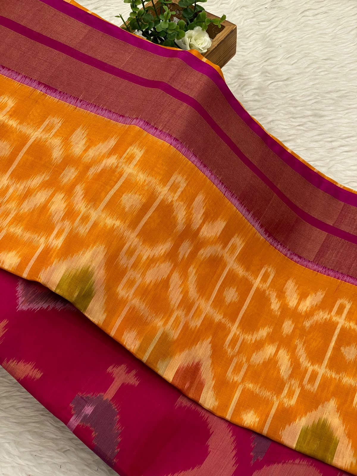 Silk Cotton Pochampally Saree
