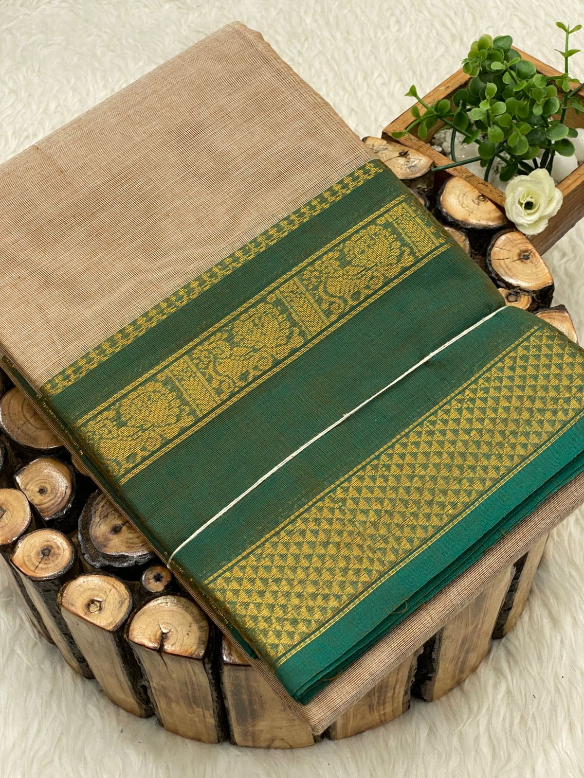 Chettinadu Cotton Saree W/B-Vol3