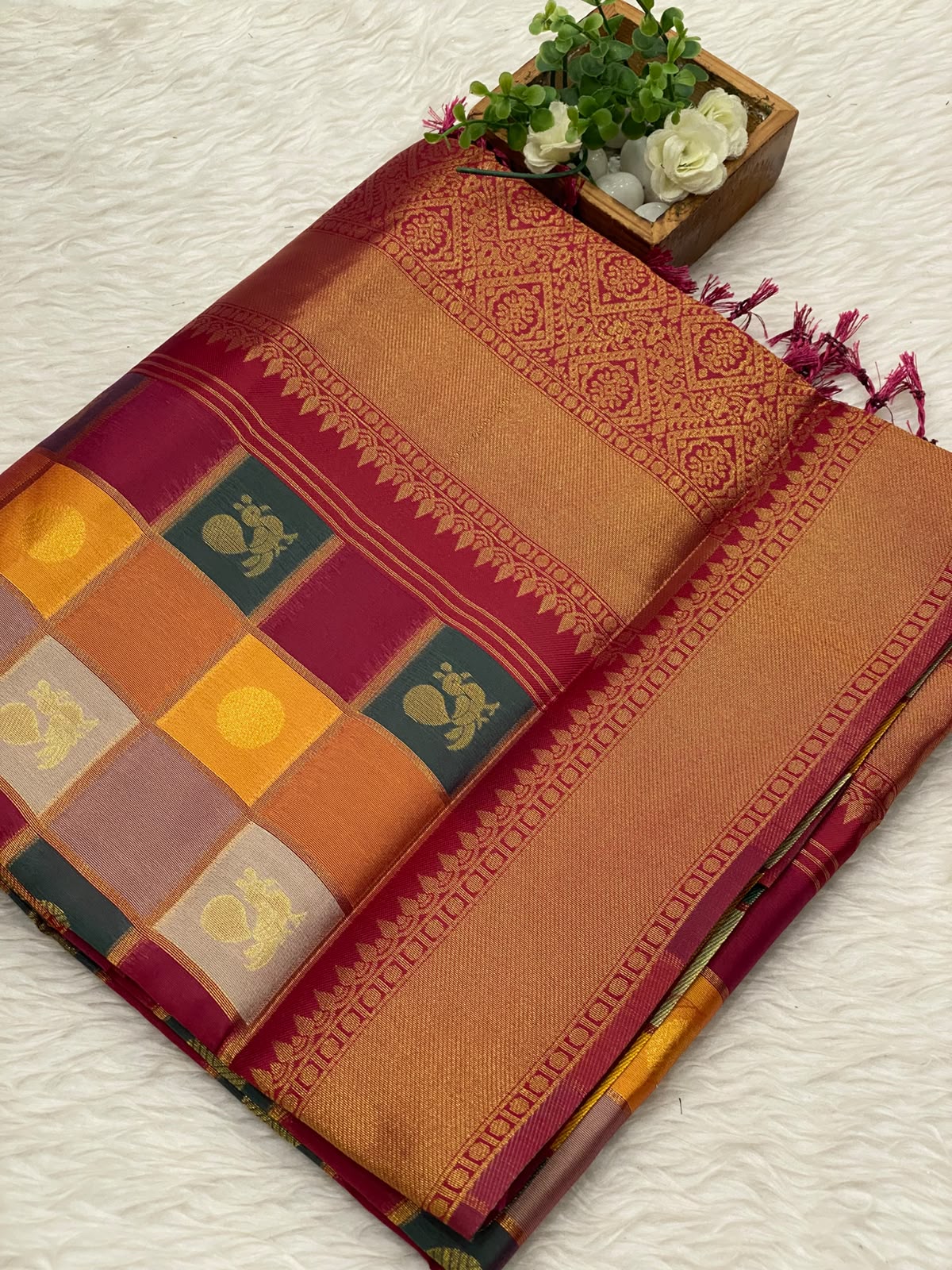 Paalum Pazhamum Silk Saree