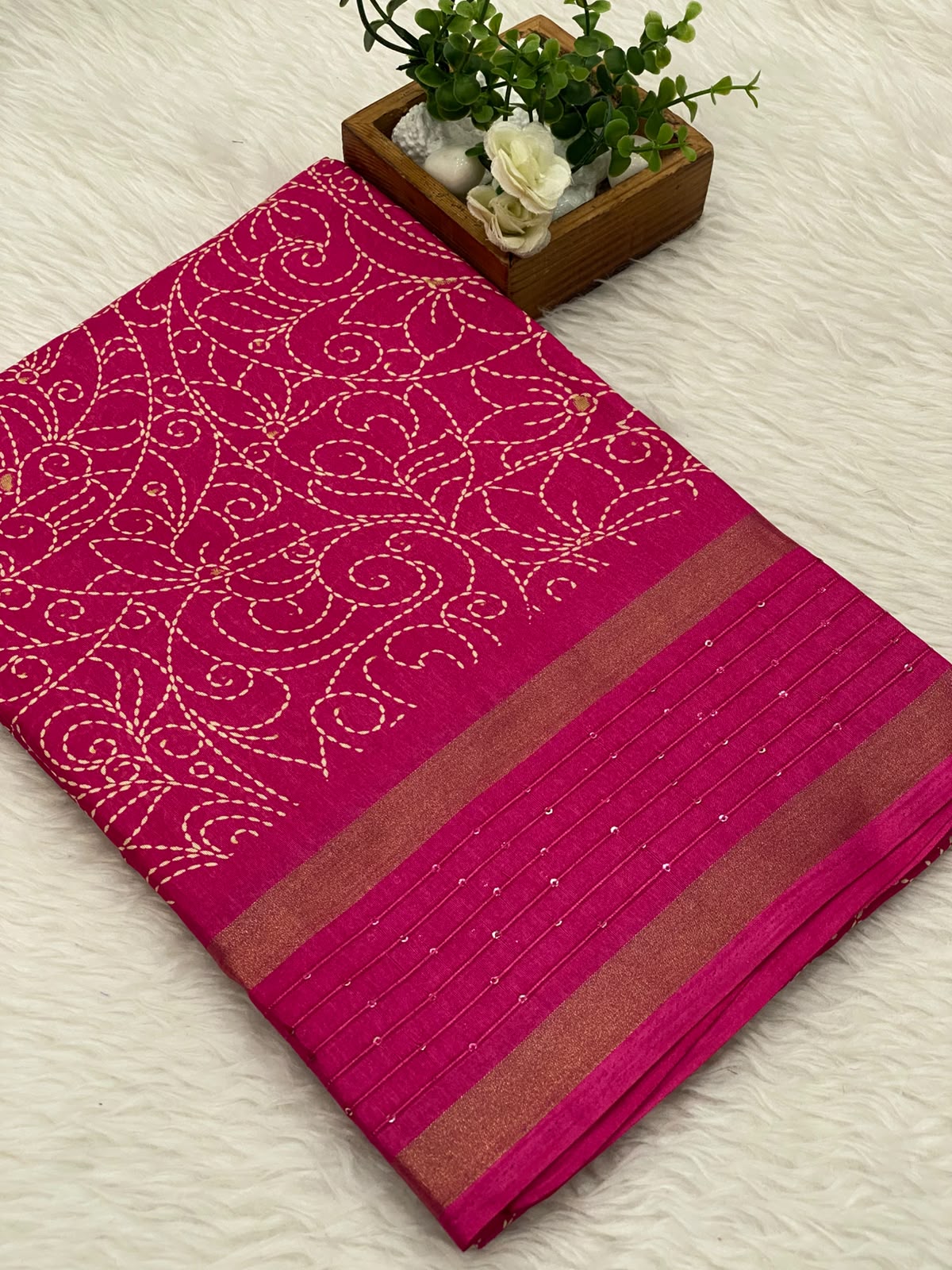 Iconic Border Sequence Sarees