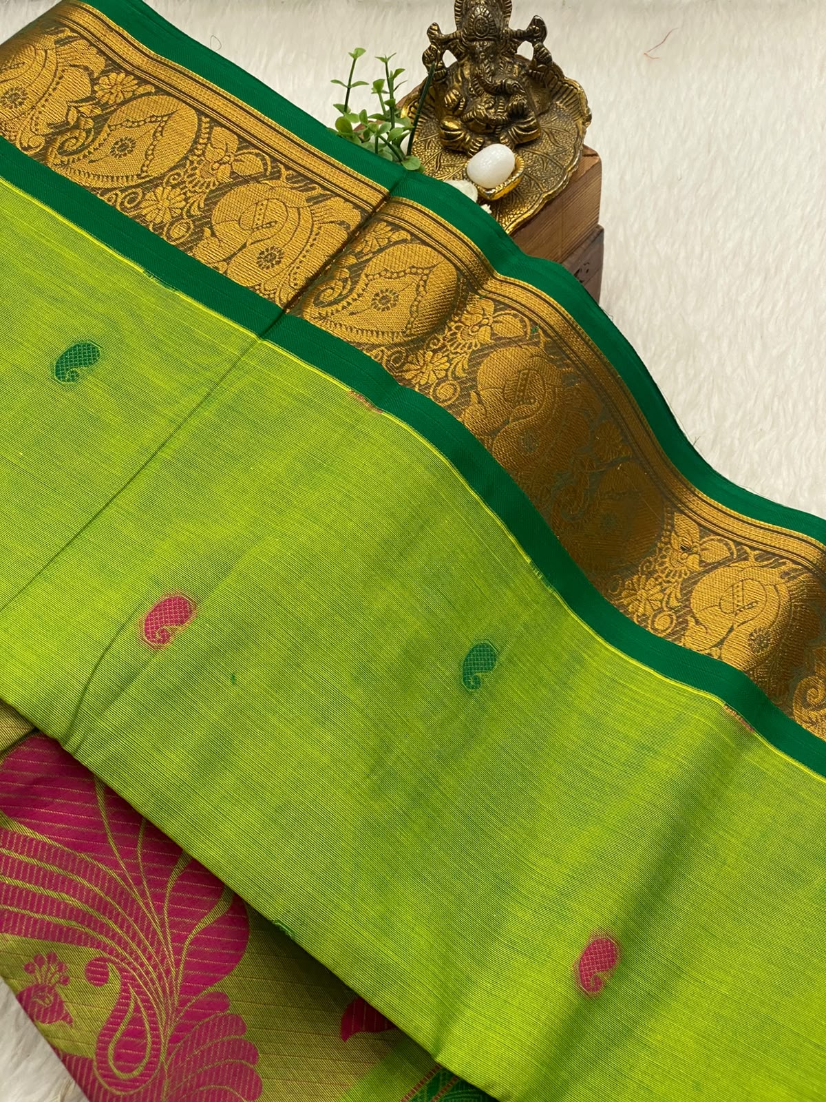 Kanchi Cotton Saree