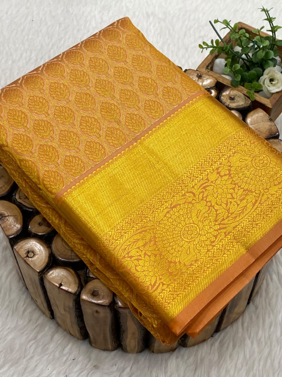 Pure Mix Brocade Bridal Saree