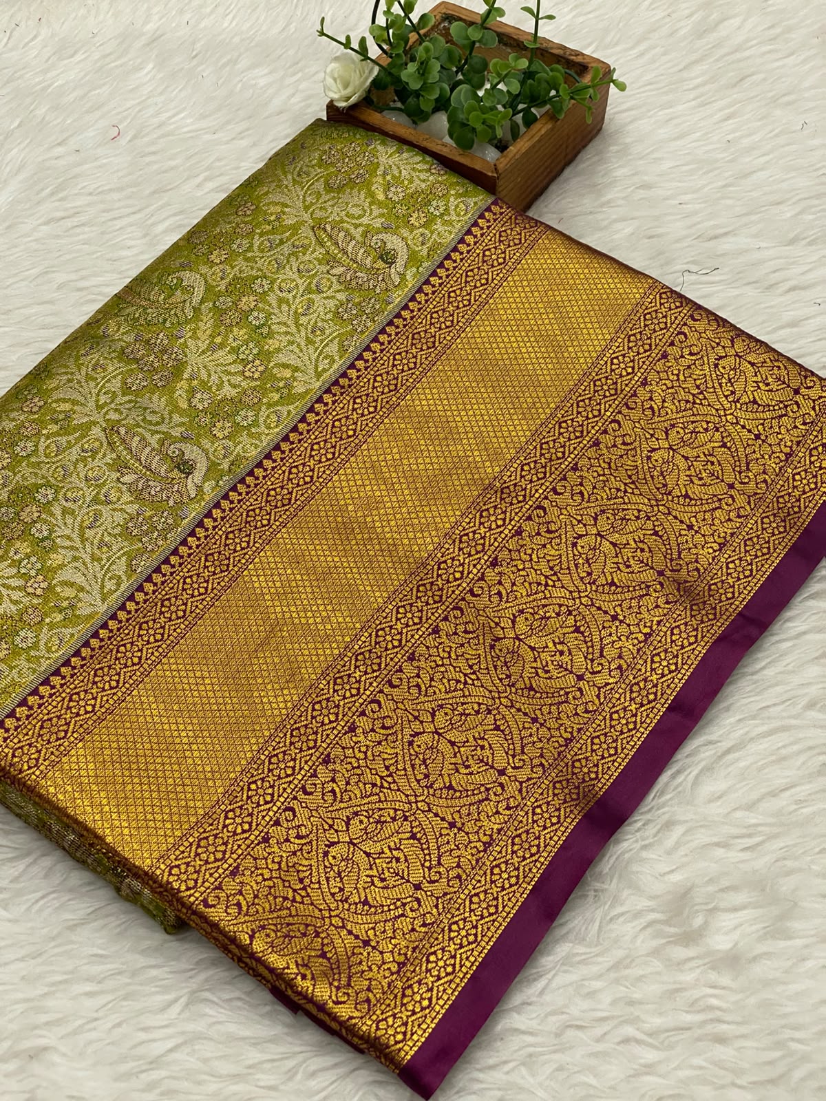 Semi Dharmavaram Pattu Saree