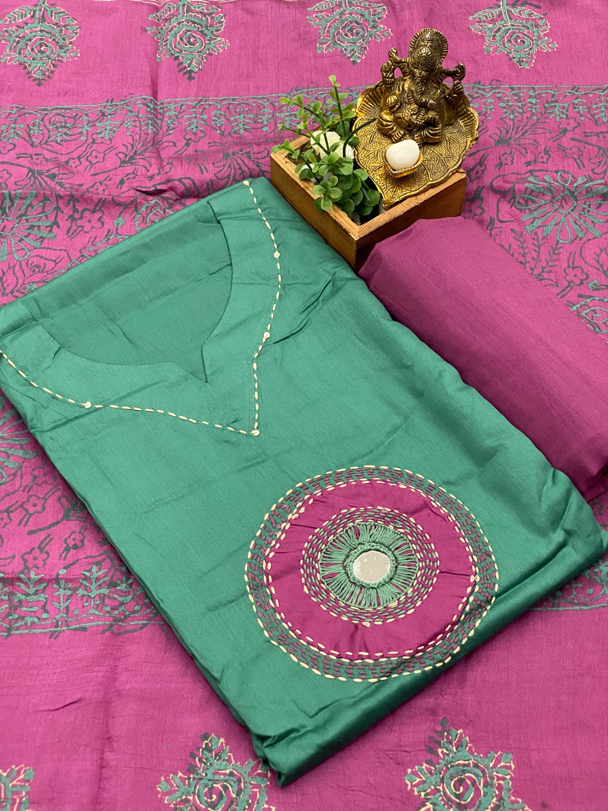 Original Mirror Work Salwar