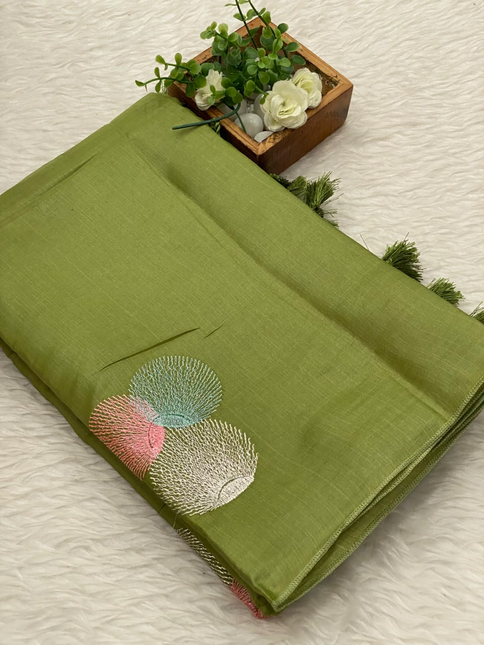 Butter silk sarees