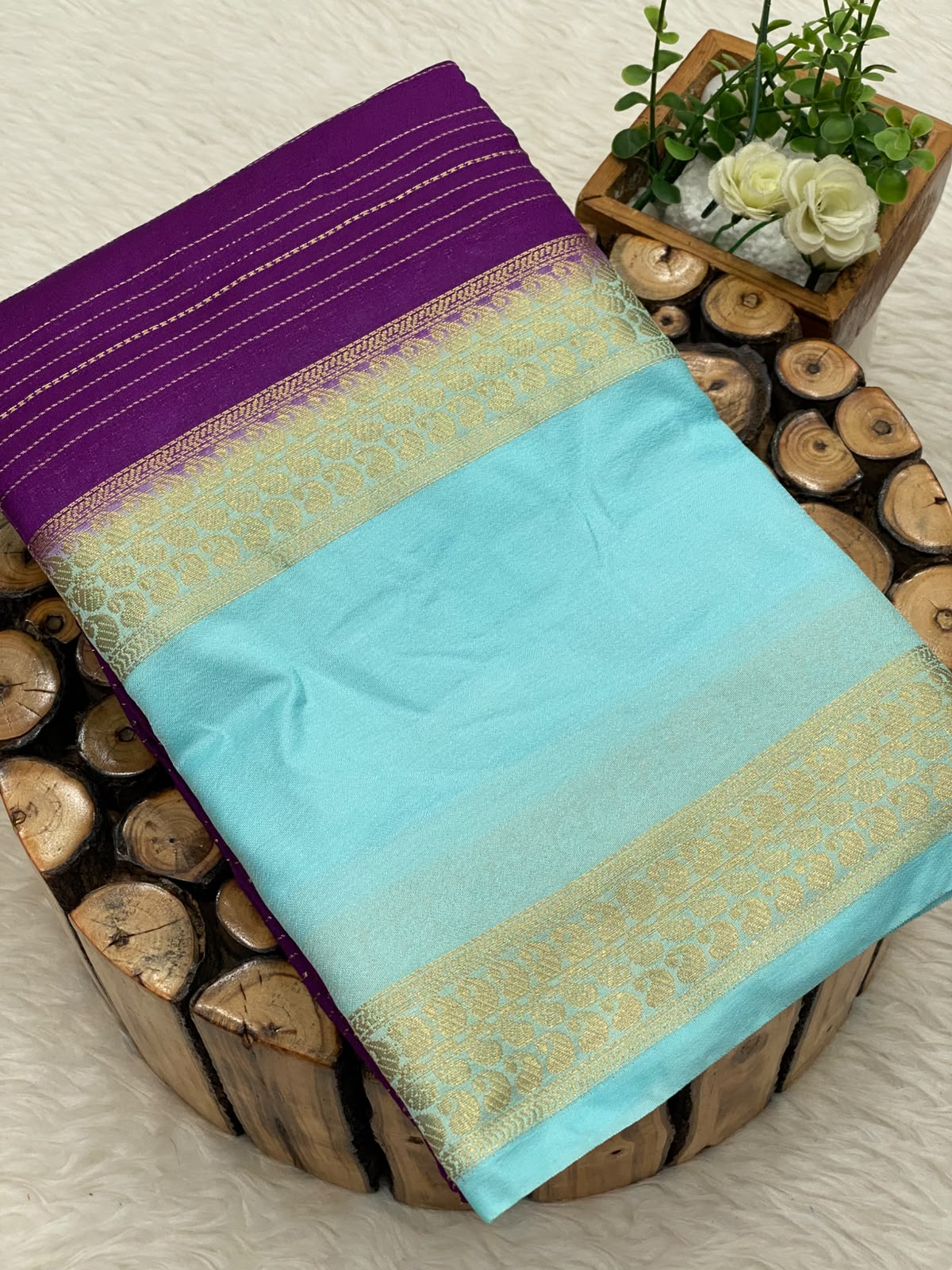 Viscose Crepe Silk Sarees -vol1