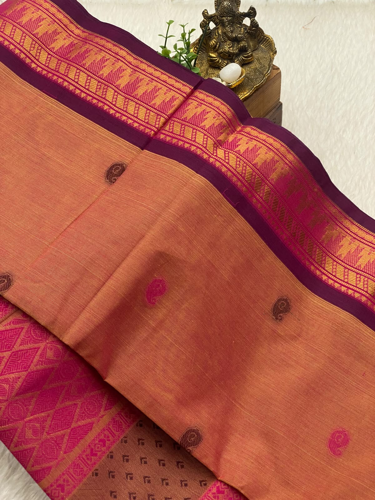 Kanchi Cotton Saree