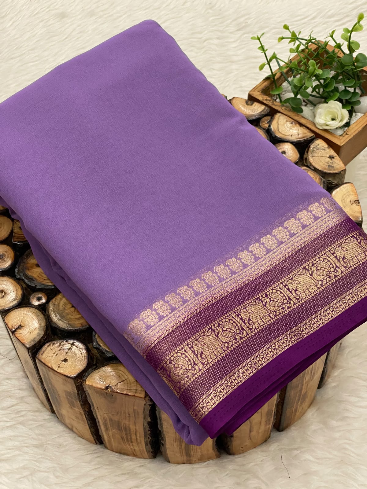 Mysore georgette Sarees