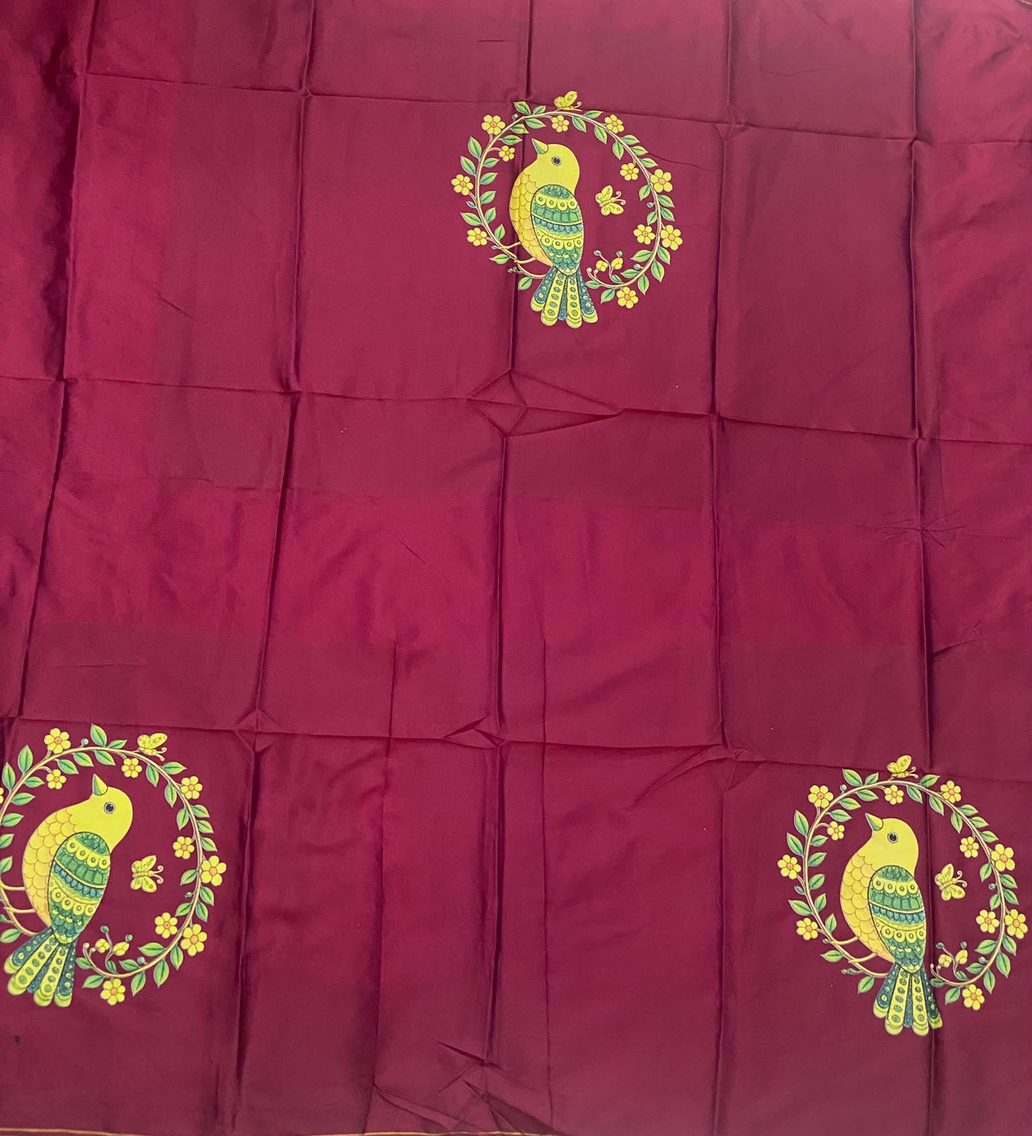 Tanjore painted blouses