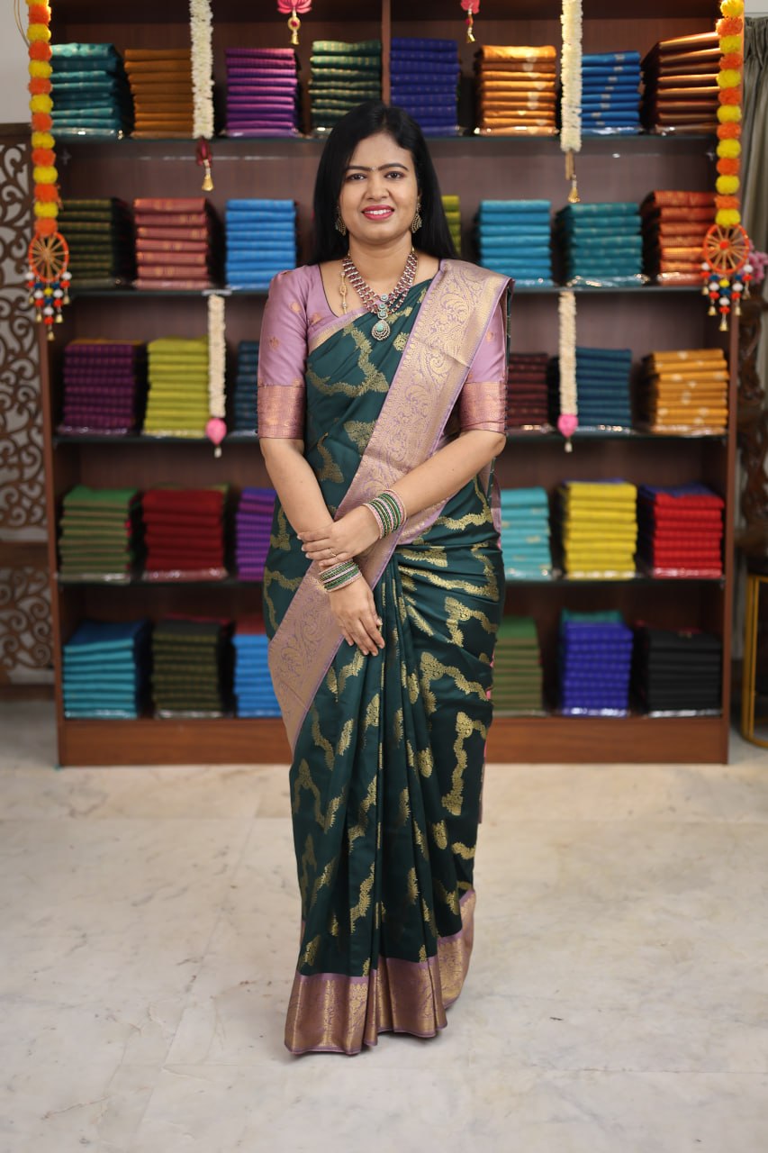 Banarasi Soft Silk Saree-Vol1