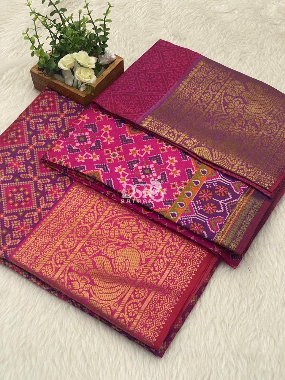 Patola Silk Half Saree