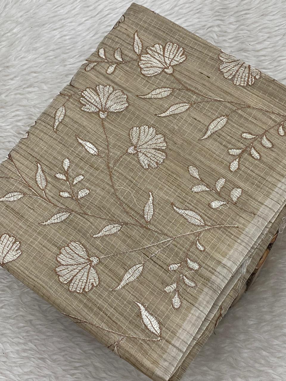 Matka Tussar Sarees