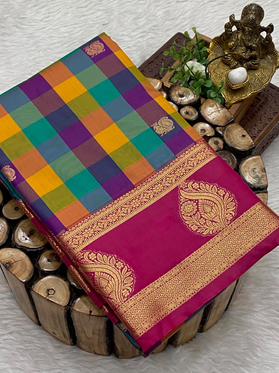 Paalum Pazhamum Bridal Saree