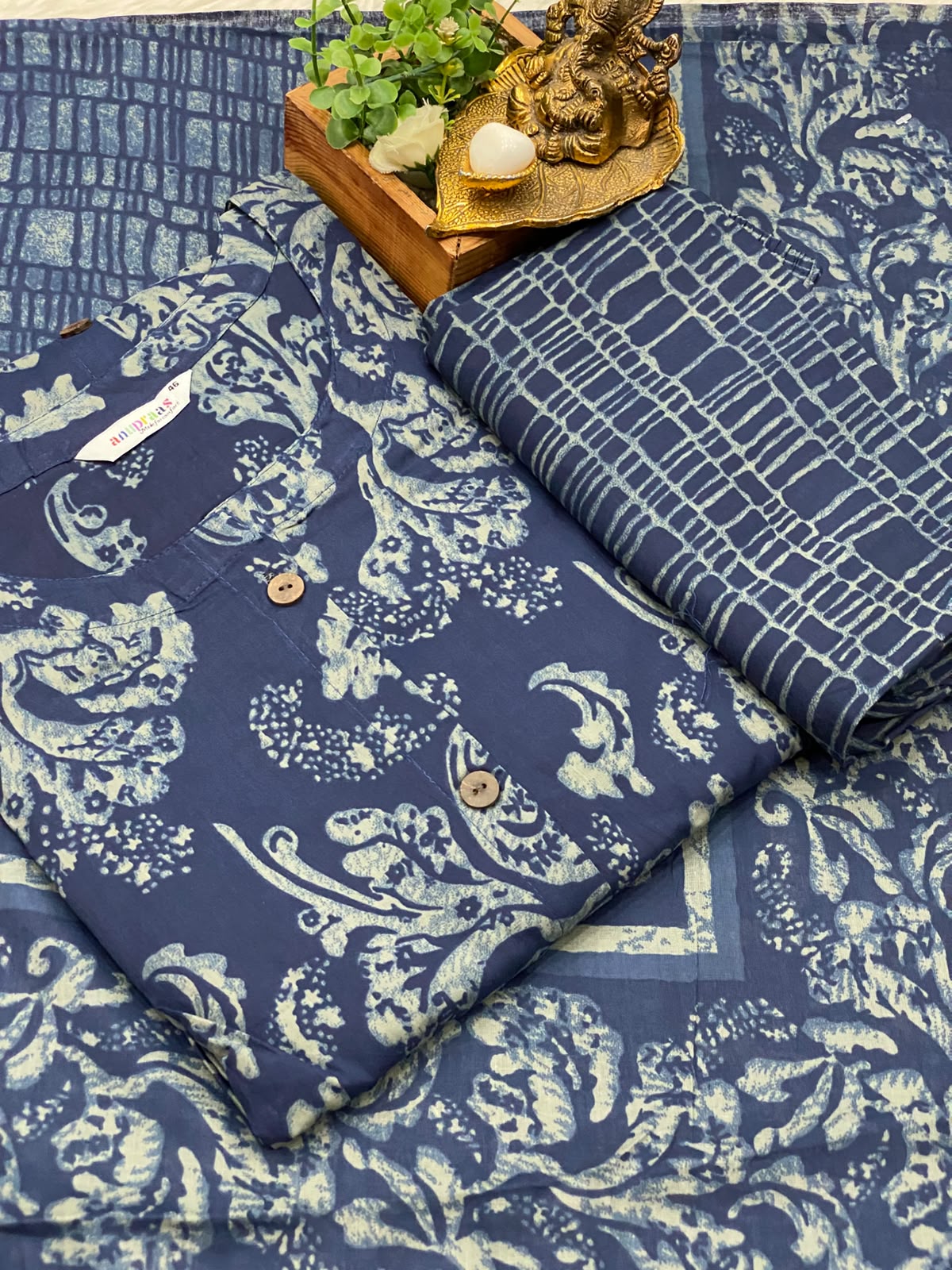 Cotton 3 pc Suits