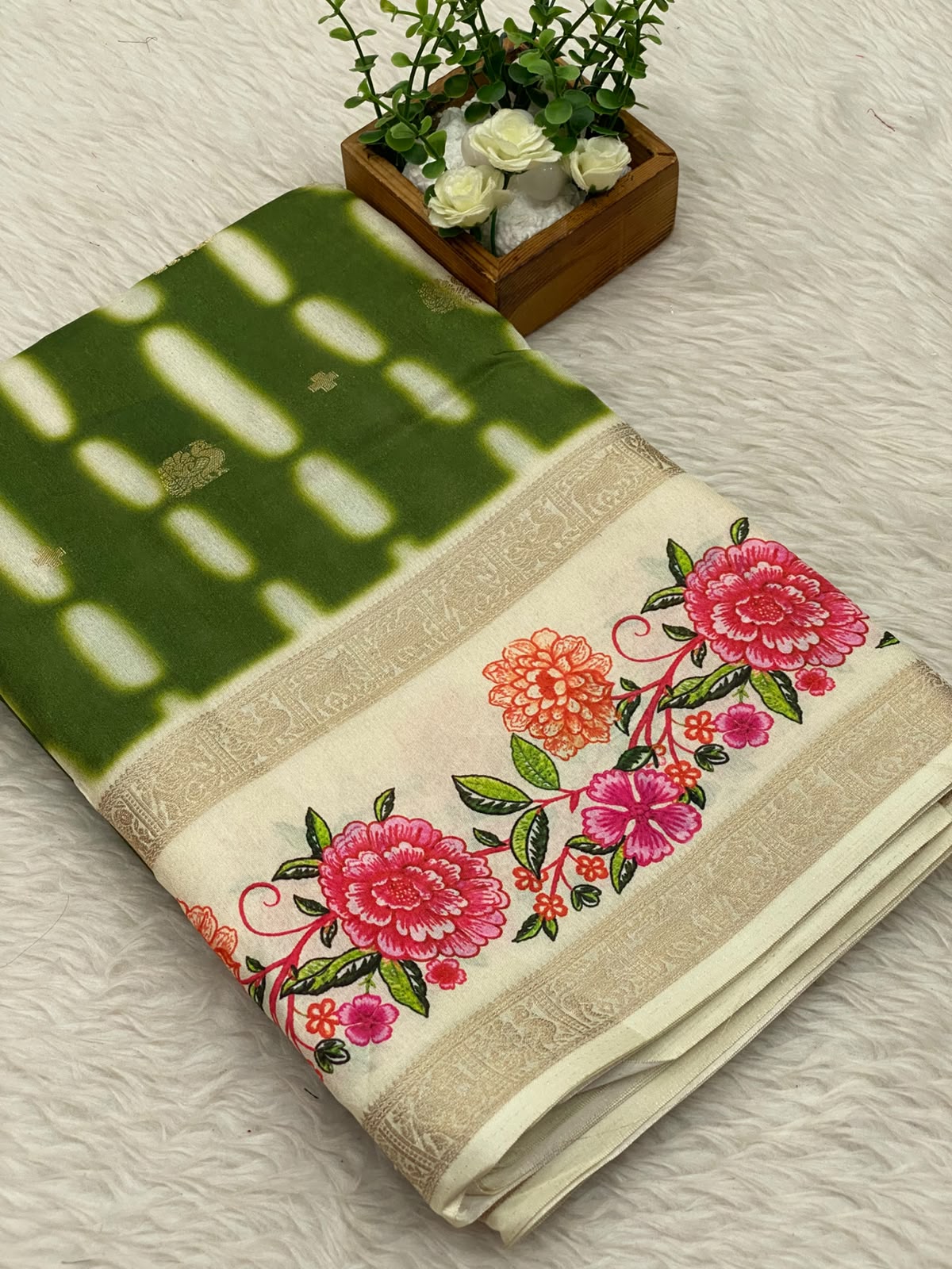 Shibori Silk Sarees