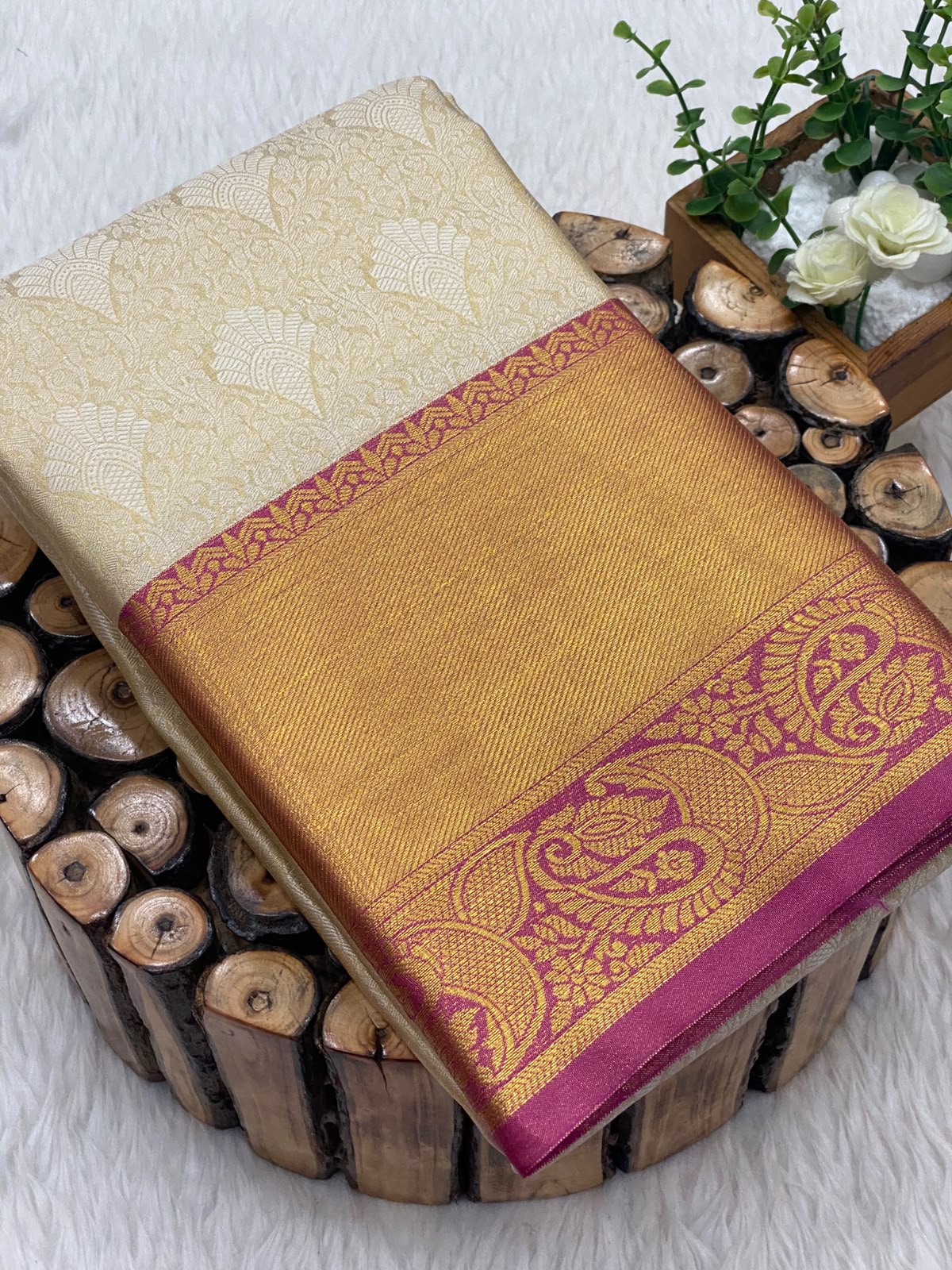Kanchi Tissue Bridal Sarees - vol2