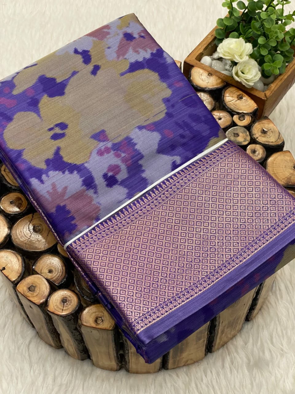 Bridal Printed Silk Sarees