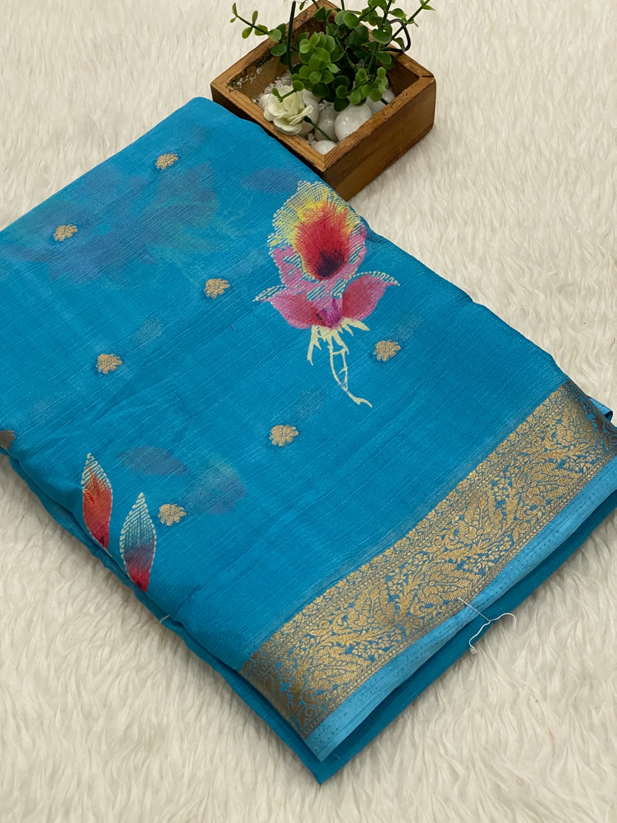 Chiffon Silk Saree