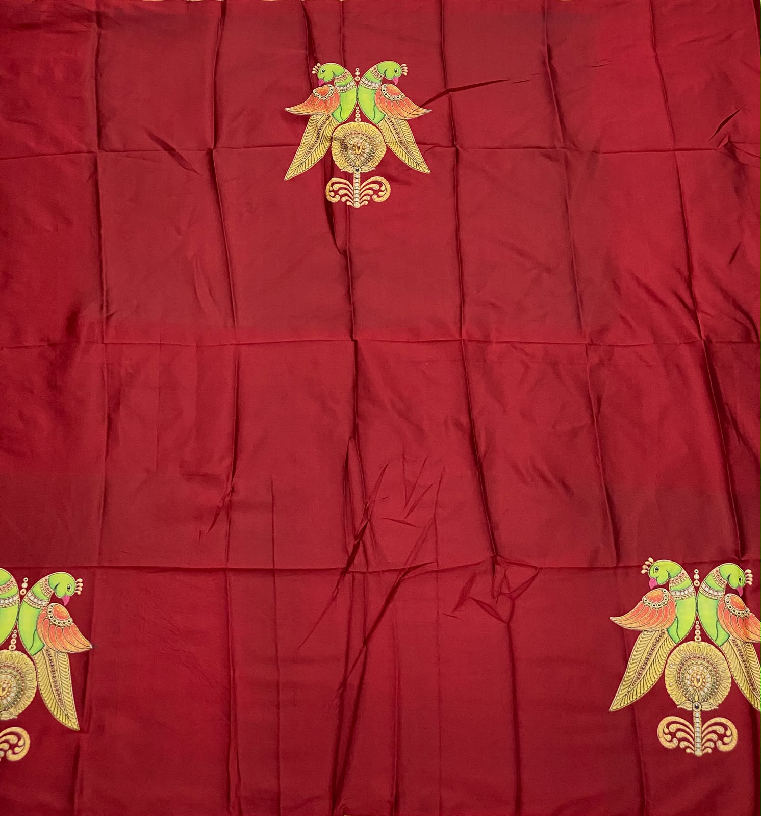 Tanjore painted blouses