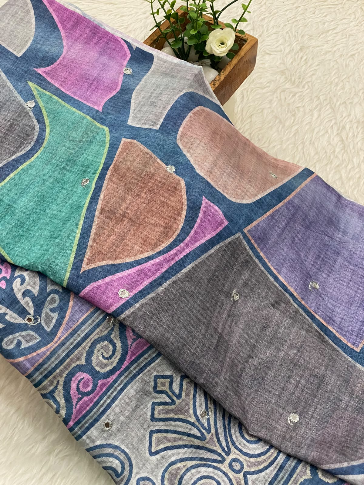 Jute Linen Saree-vol1