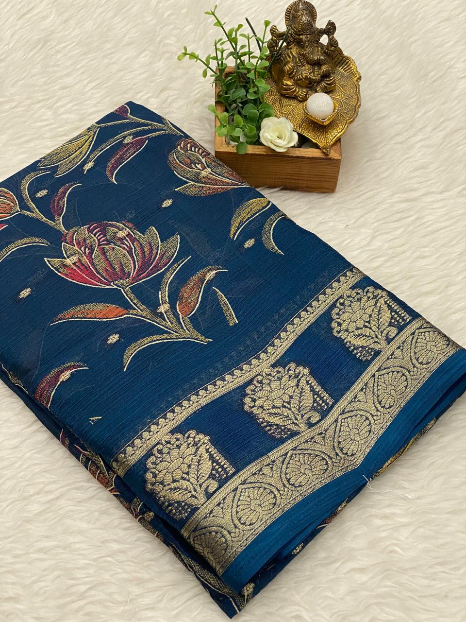 Chiffon Silk Saree