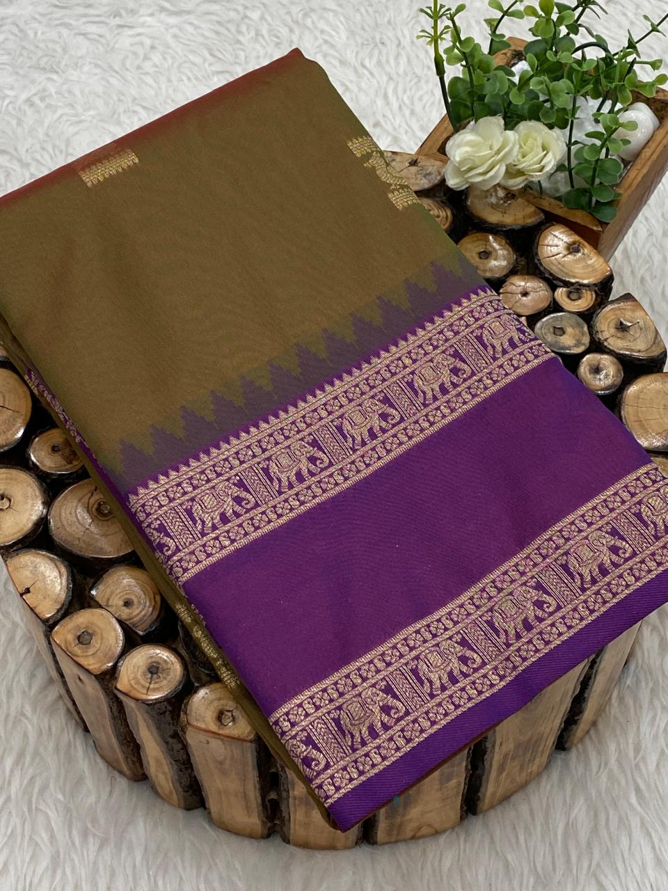 Premium Kanchi soft silk saree - vol3
