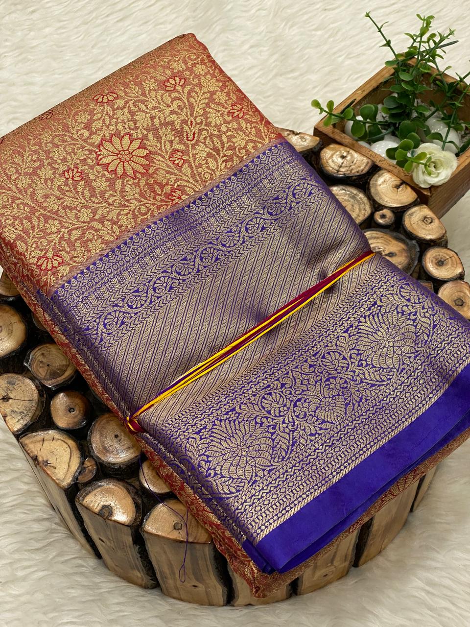 Tissue Bridal Saree - vol1
