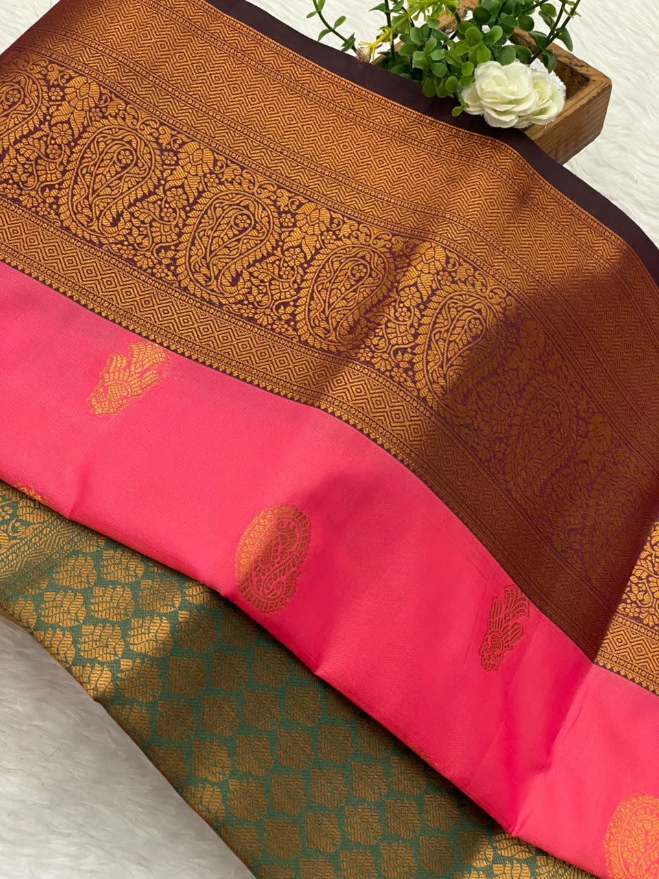 Premium kanchi Soft Silk Saree - Vol4
