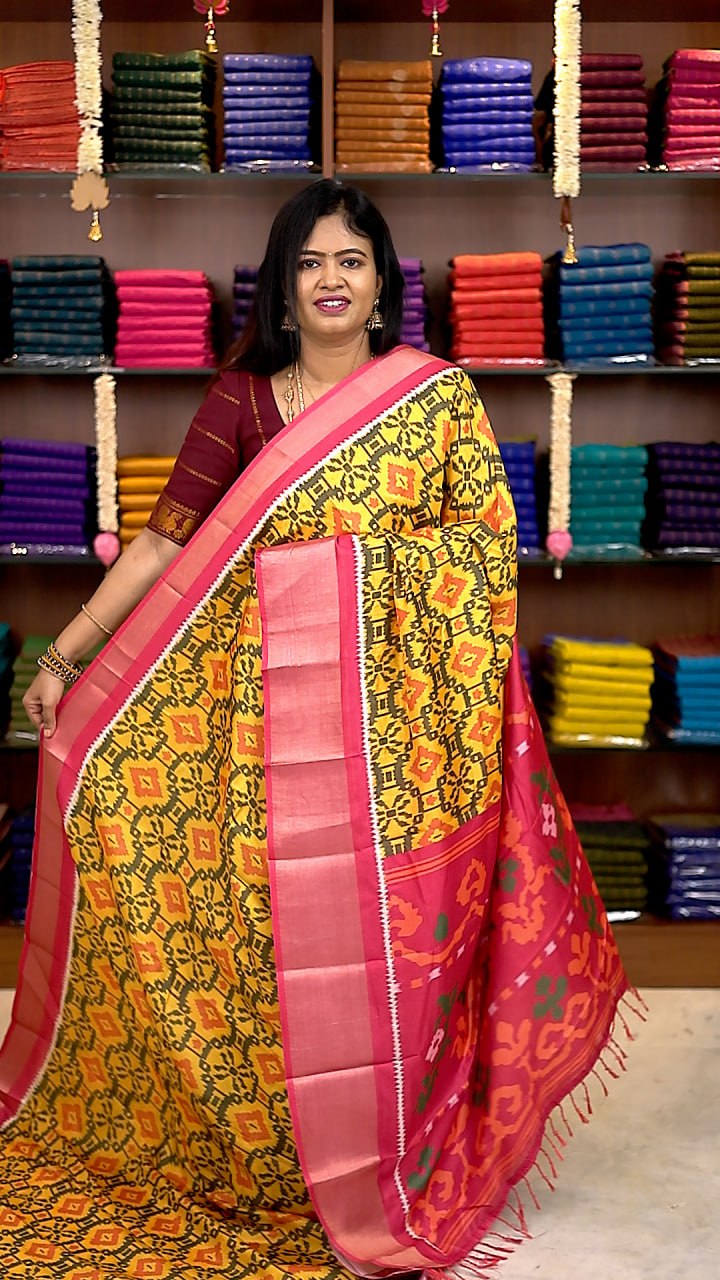 Pochampally Dola Silk Saree