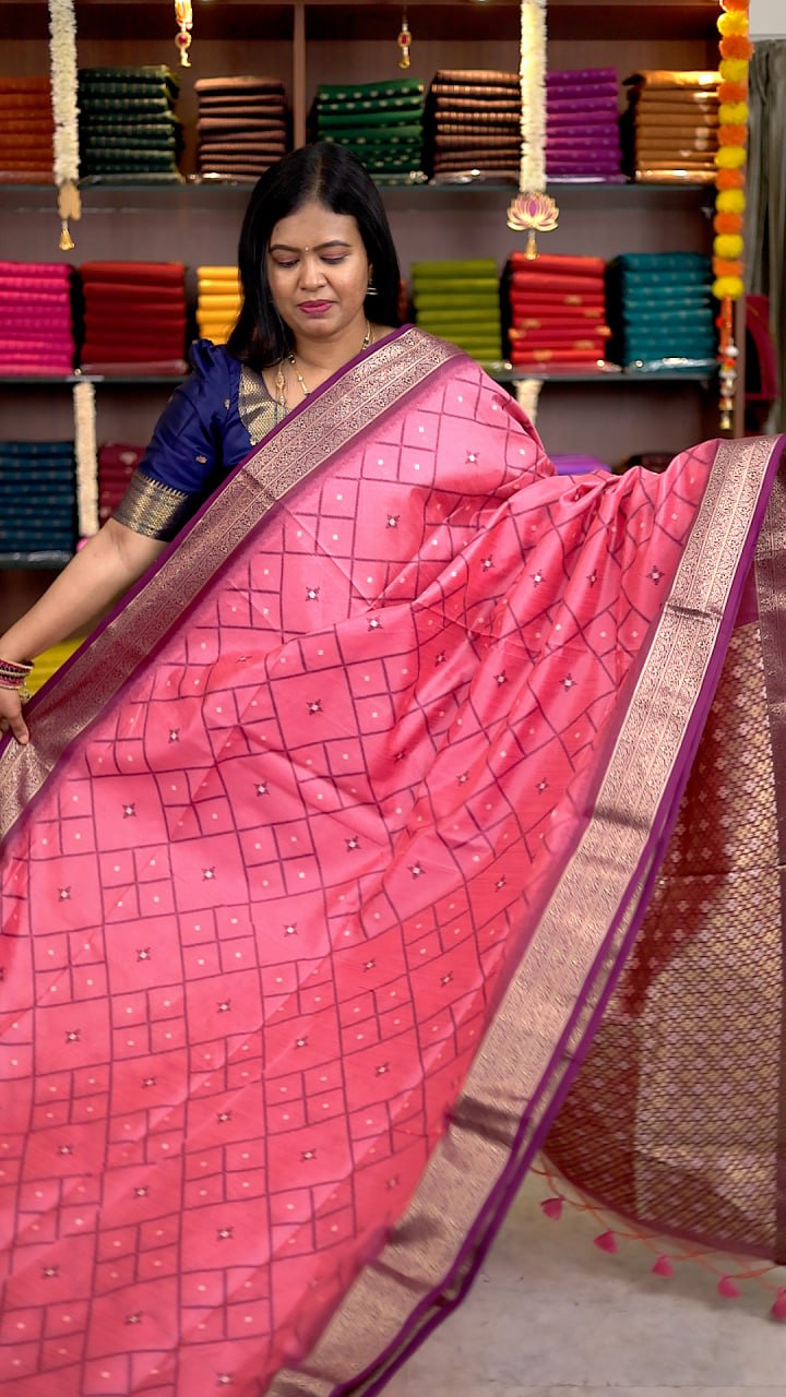 Raw Silk Patola Sarees