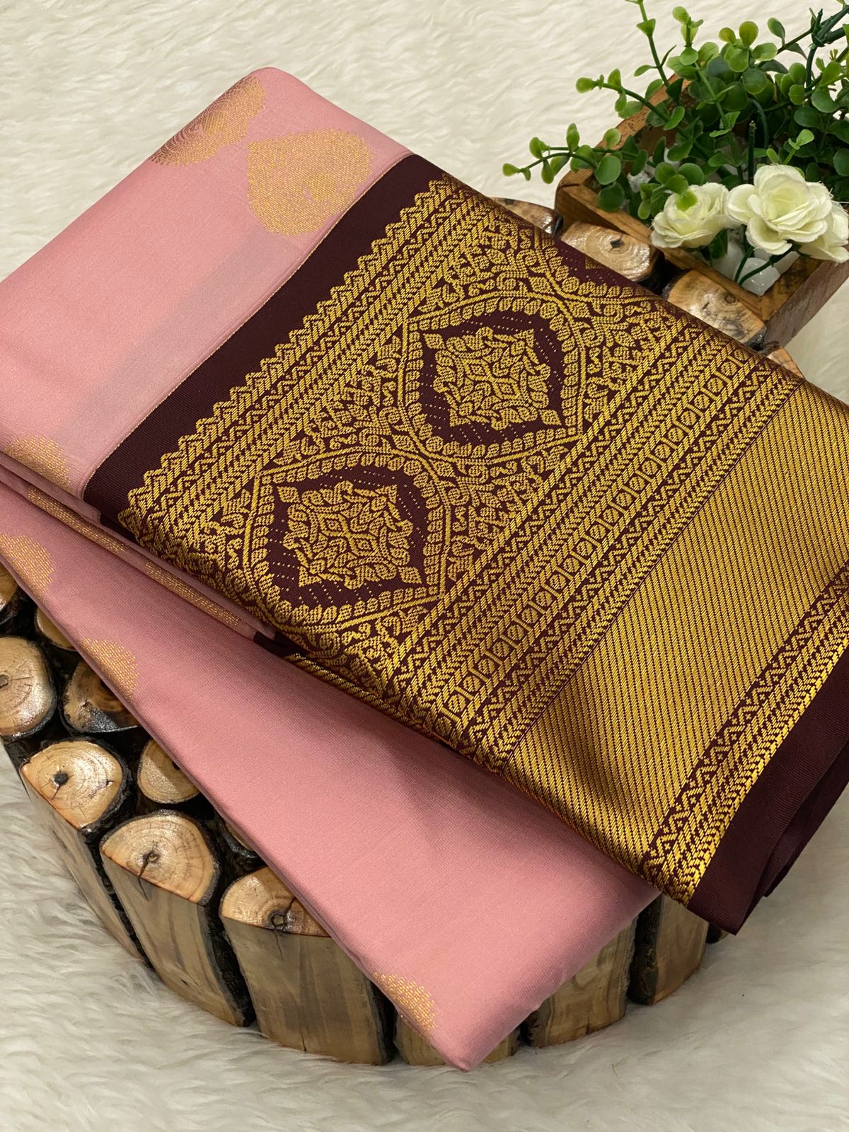 Premium Kanchi Korvai Border Saree-vol1