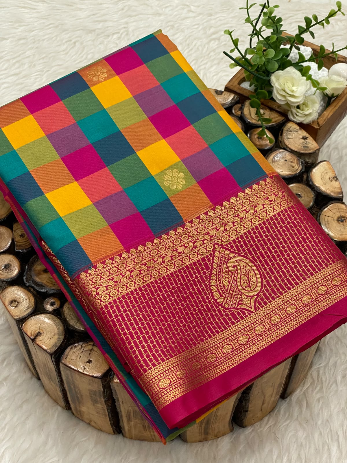 Paalum Pazhamum Bridal Saree