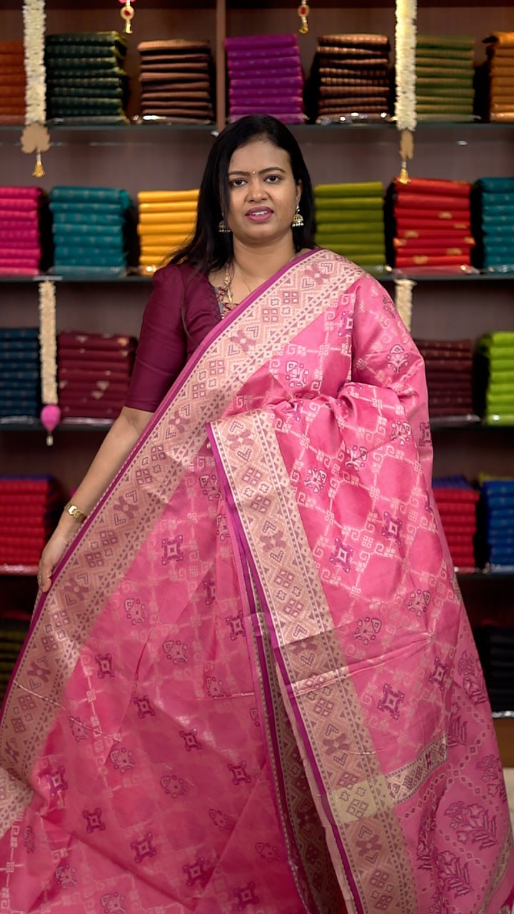 Raw Silk Patola Sarees