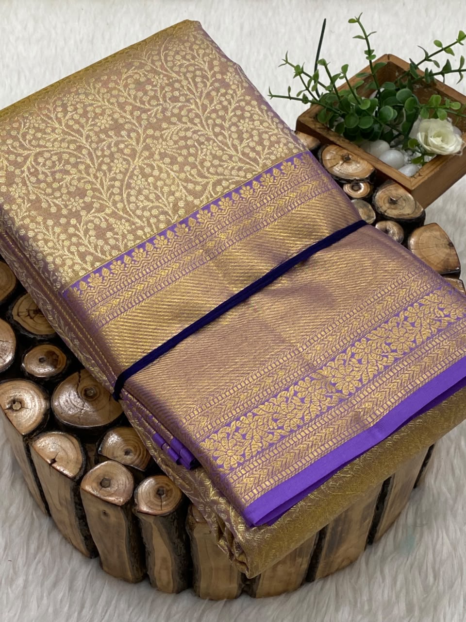 Swayamwara Tissue Bridal Saree