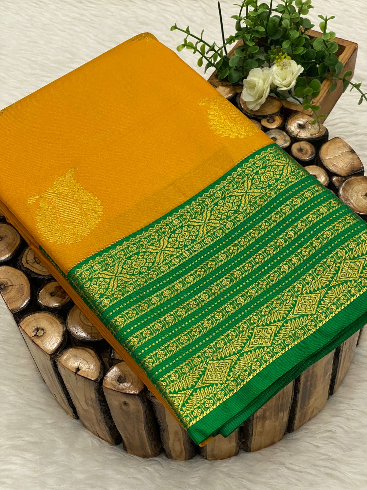 Premium Kanchi Korvai Border Saree-vol1