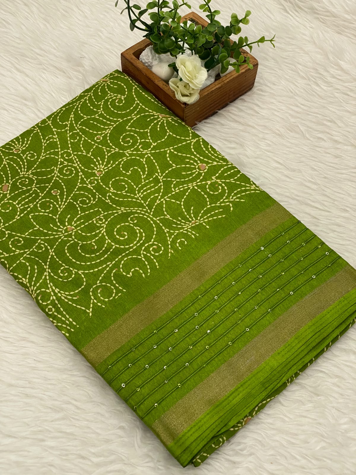 Iconic Border Sequence Sarees