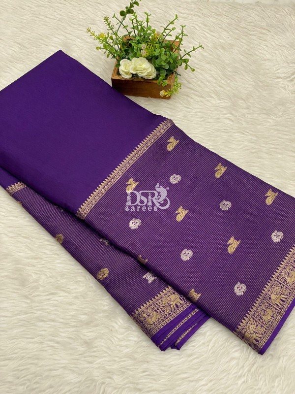 Pure Viscose silk saree