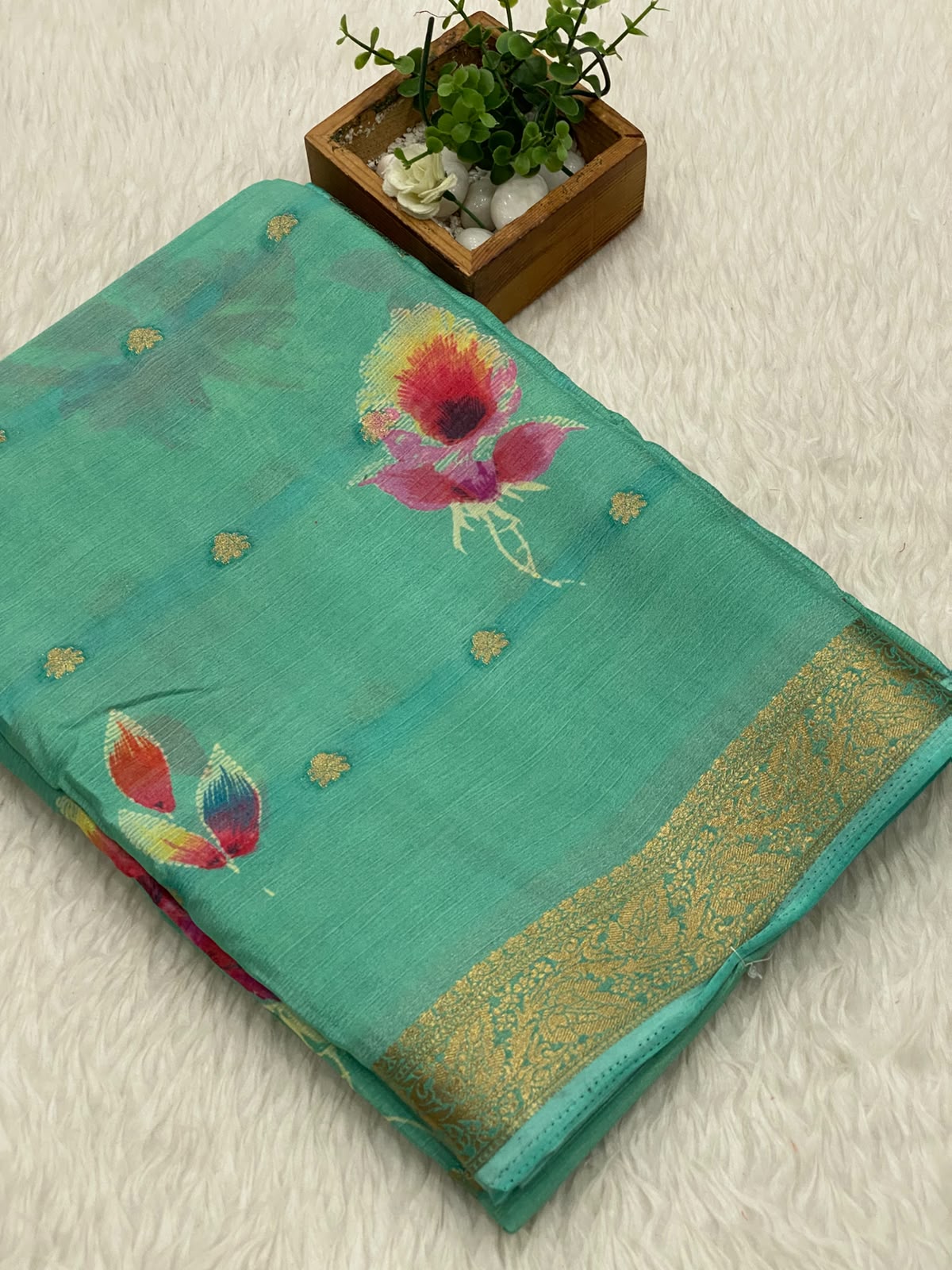 Chiffon Silk Saree