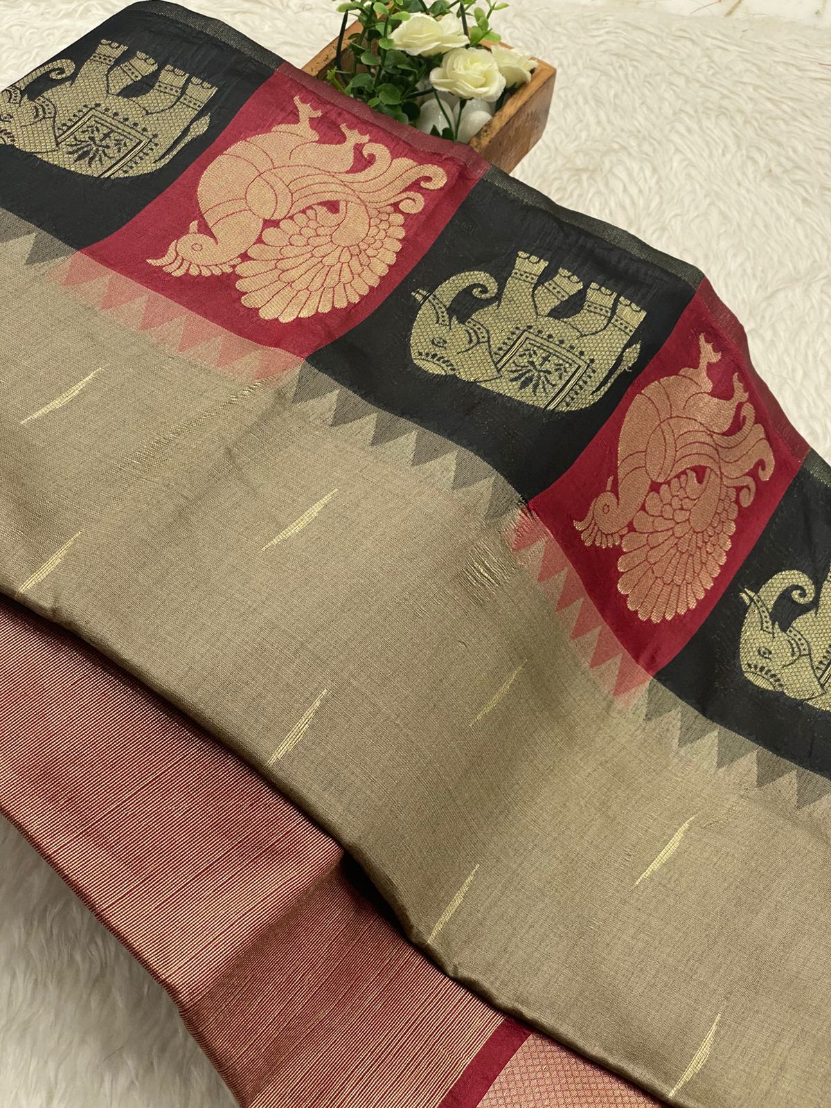 Raw Silk Sarees-vol1