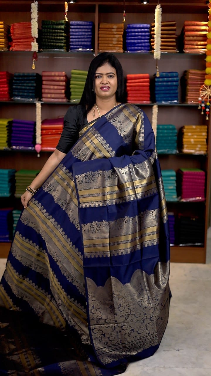 Banarasi Semi Katan Bridal Saree