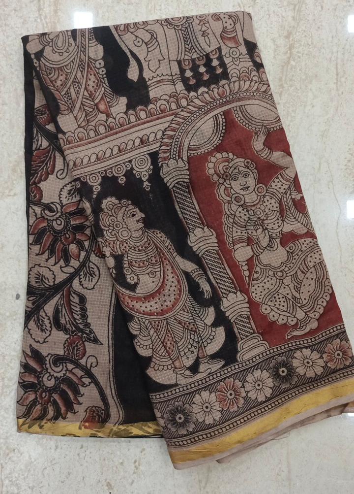 Kota Cotton Sarees with Zari